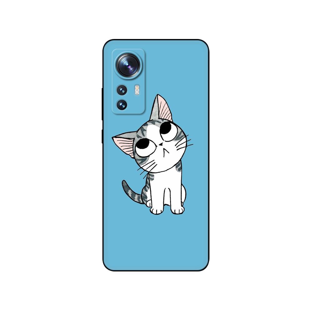 For Xiaomi 12 Case For Xiaomi 12 Pro Case Silicon Back Cover For Xiaomi Mi 12 Xiaomi  Mi 12X 12 Lite Bumper Funda Black Tpu Case