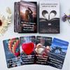 QCFQCF Love Oracle Card Situational Love Oracle Oracle Cards for Clarification Career Deck, Deck, Beginners, Love, Friends, Related.