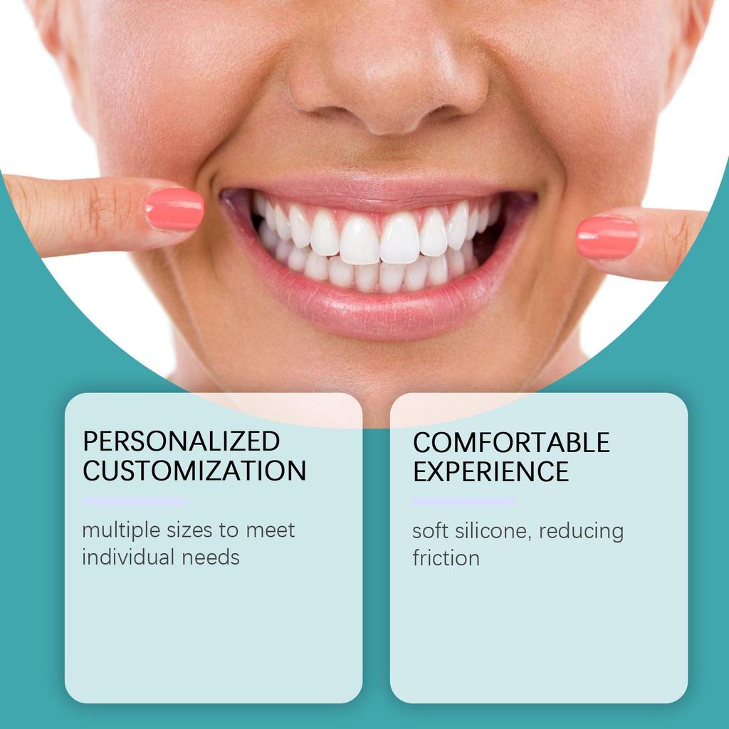Oralhoe Silikon Verstellbare Prothesen Passen sich bequem Ihrer Mundform an Mehrere Größen, um individuellen Bedürfnissen gerecht zu werden