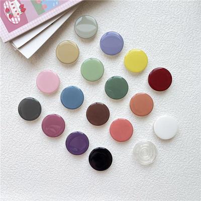 Transparent Epoxy Color Airbag Stand: Creative Desktop Tablet & Phone Ring Support with Logo.