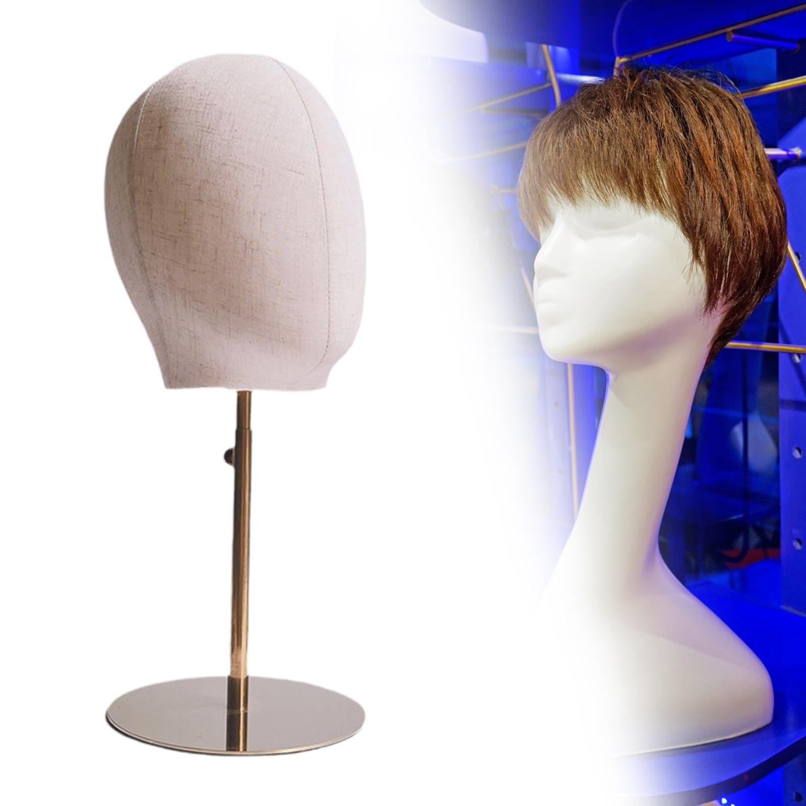 

Головка для демонстрации шляп, стойка для хранения головы манекена, регулируемая отдельно стоящая подставка для парика с металлическим основанием