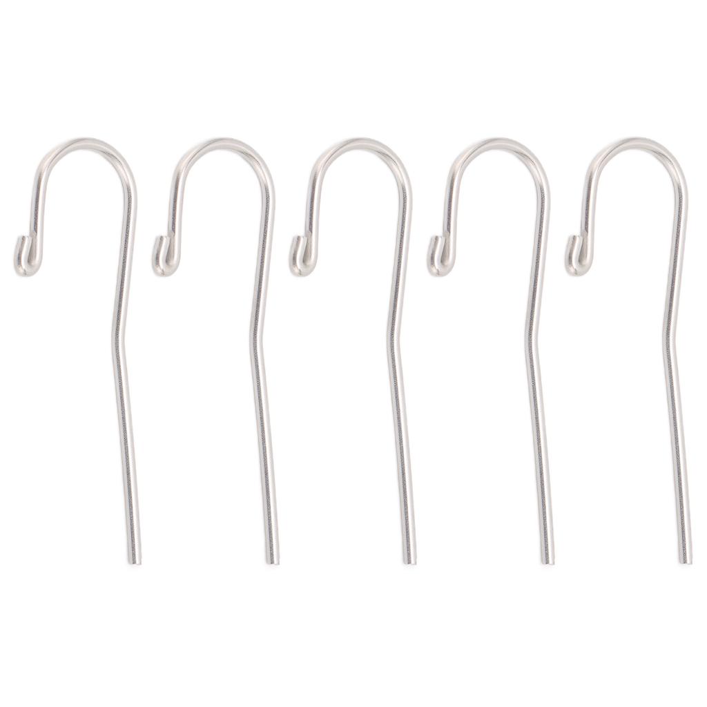 5pcs Endodontic Locator Accessories Stainless Steel Dental Apex Root Canal Hooks Parts
