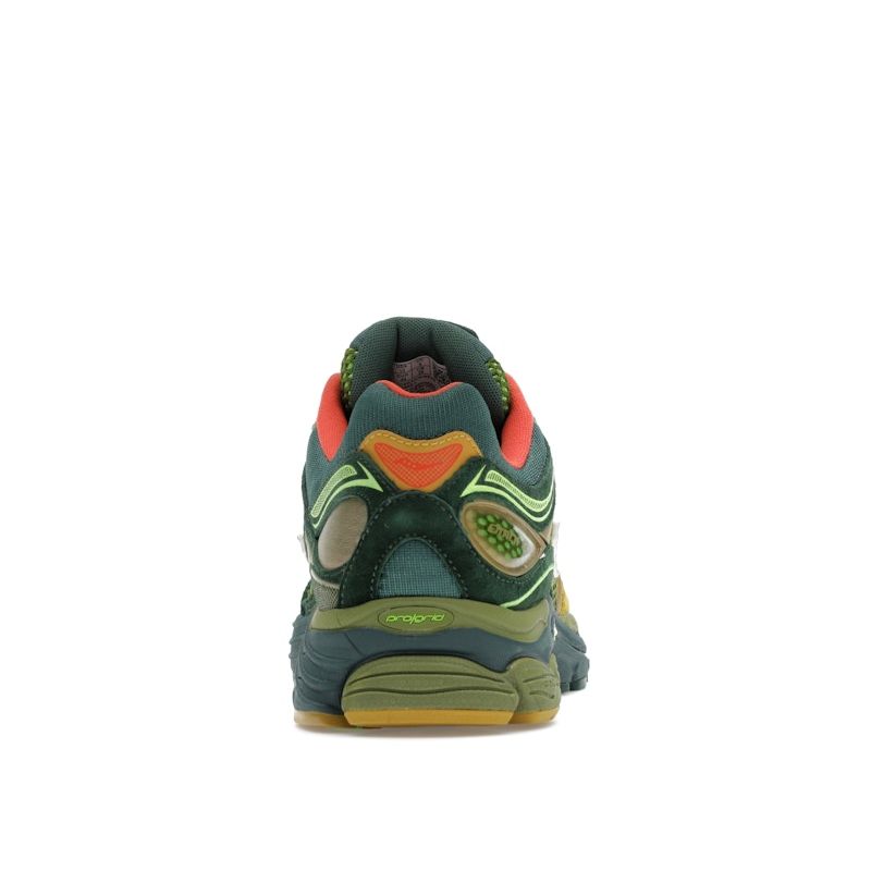 SAUCONY Starcow X ProGrid Omni 9 Nature Acts, Man Does Unisex Sneakers Green Orange S70869-1