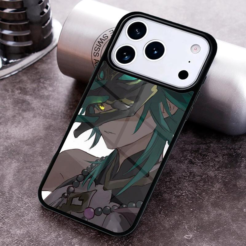 genshin impact Xiao Phone Case for iPhone 17 16 15 Pro Max Air 14 13 12 11 Plus Shockproof Cover