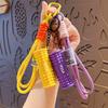 Bag Charm Mini Foam Roller Fitness Silicone Gym Workout Gifts Outdoor Backpack Pendant Gym-lockers Decoration For Gym Lovers