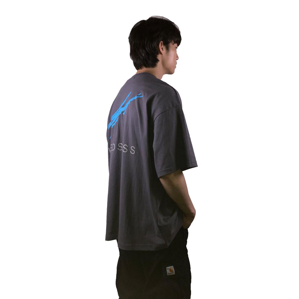 LEEDSLESS Brush Short Sleeve T-Shirt [Gray]