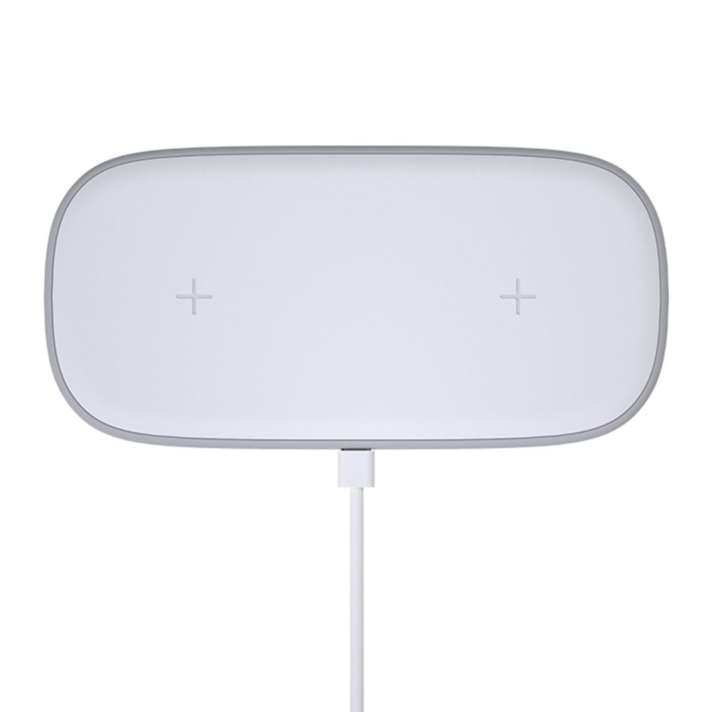 Încărcător Wireless YN-102 Pad de Încărcare Dual pentru iPhone AirPods Samsung