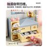 Aesthetic Multifunctional Divided Drawer Desktop Pen Holder Storage Organizer For Girls
