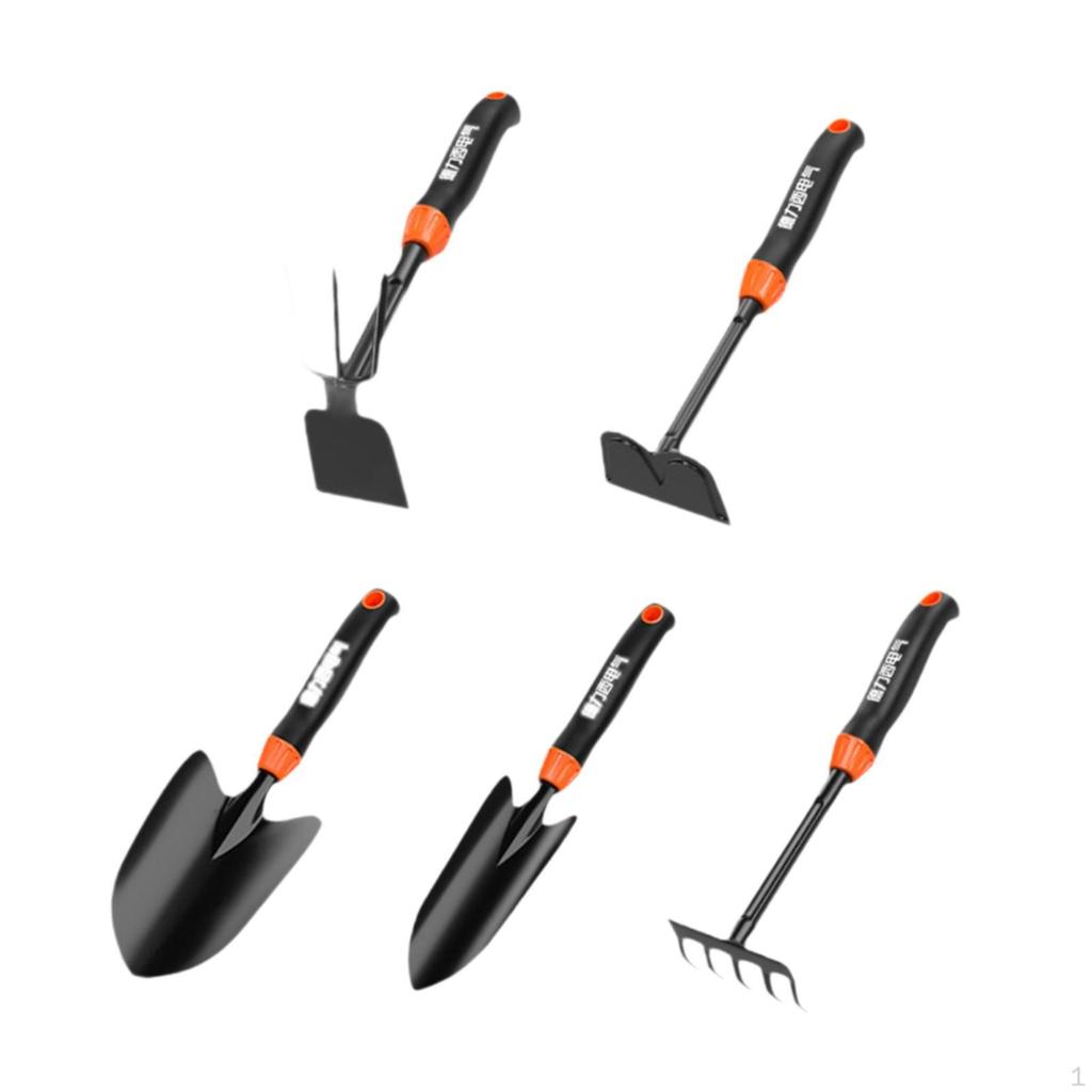 Zahradní nářadí Sada Kypřící hrábě Pevná uhlíková ocel Zahrada Trávník Lopatka Motyka pro milovníka rostlin