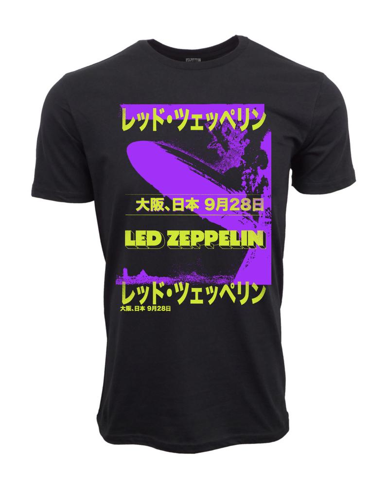 LLED ZEPPELINS Japanese Tour Graphic T shirt