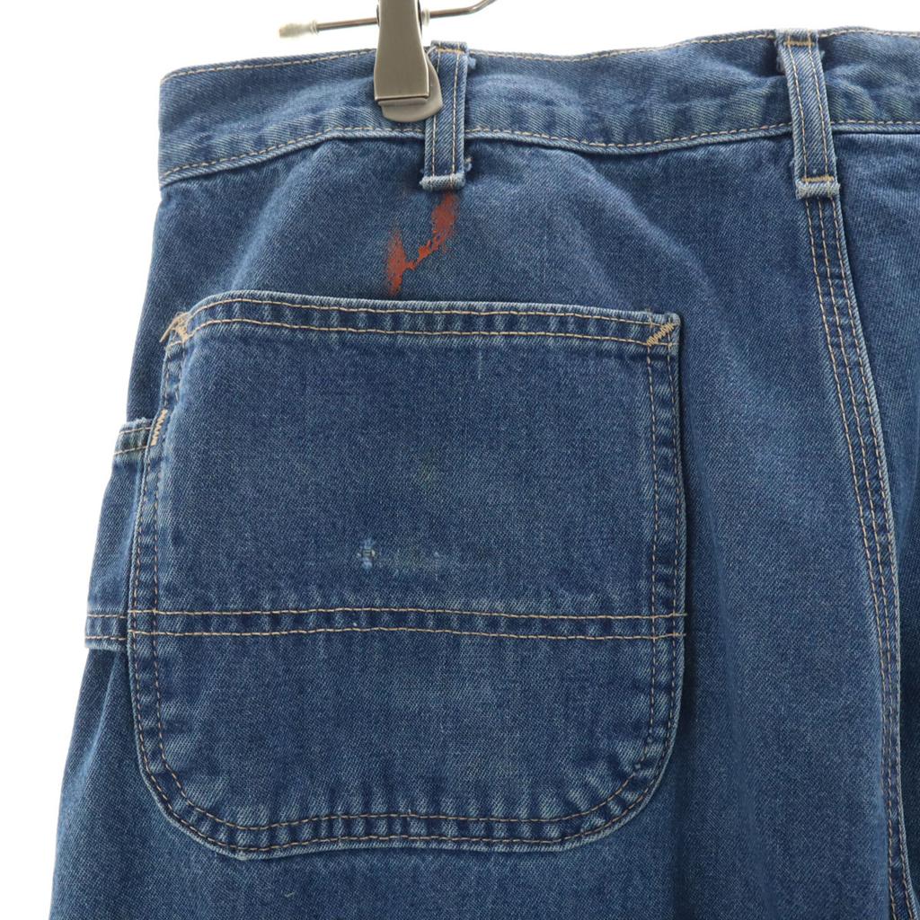 Carhartt work Denim pants W34 Wash blue jeans Men's Used