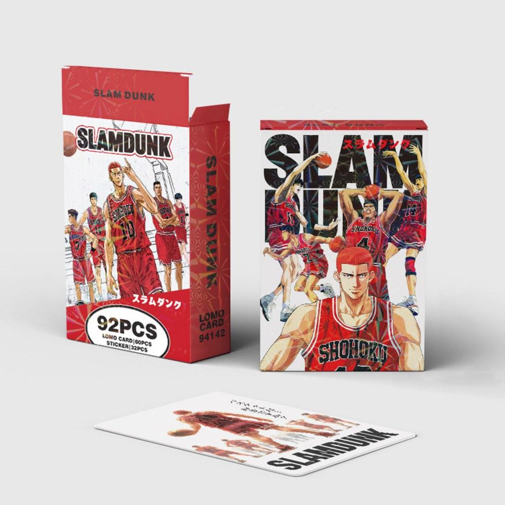 Slam Dunk Photocard Goods LOMO Photocard 60pcs + Mini Sticker 32pcs