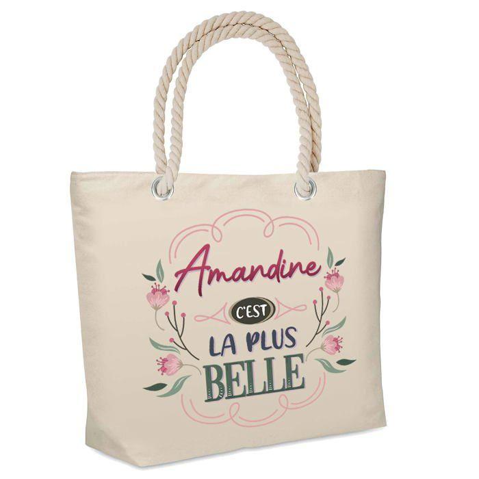 Sac cabas - PLANETEE - Ambre la plus belle - Jute - Isotherme - Grande contenance