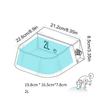 Automatic Dog Waterer Outdoor Float Valve Drinker For Animals Large Capacity Automatic Water Dispenser For Dog Cat Chicken Cow