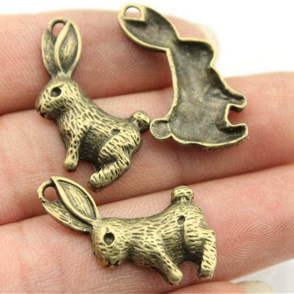 Charms Pig Sheep Cow Rabbit Pendants Wedding Jewelry Findings QC099