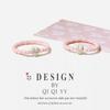 New Arrival Color Strawberry Hair Band Female Tied-up Hair Rubber Band Girlfriends' Gift Carrying Strap Sweet Hair Accessories High Elasticity Durable