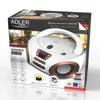 Adler-Europe AD 1181 Boombox FM radio USB White/Copper