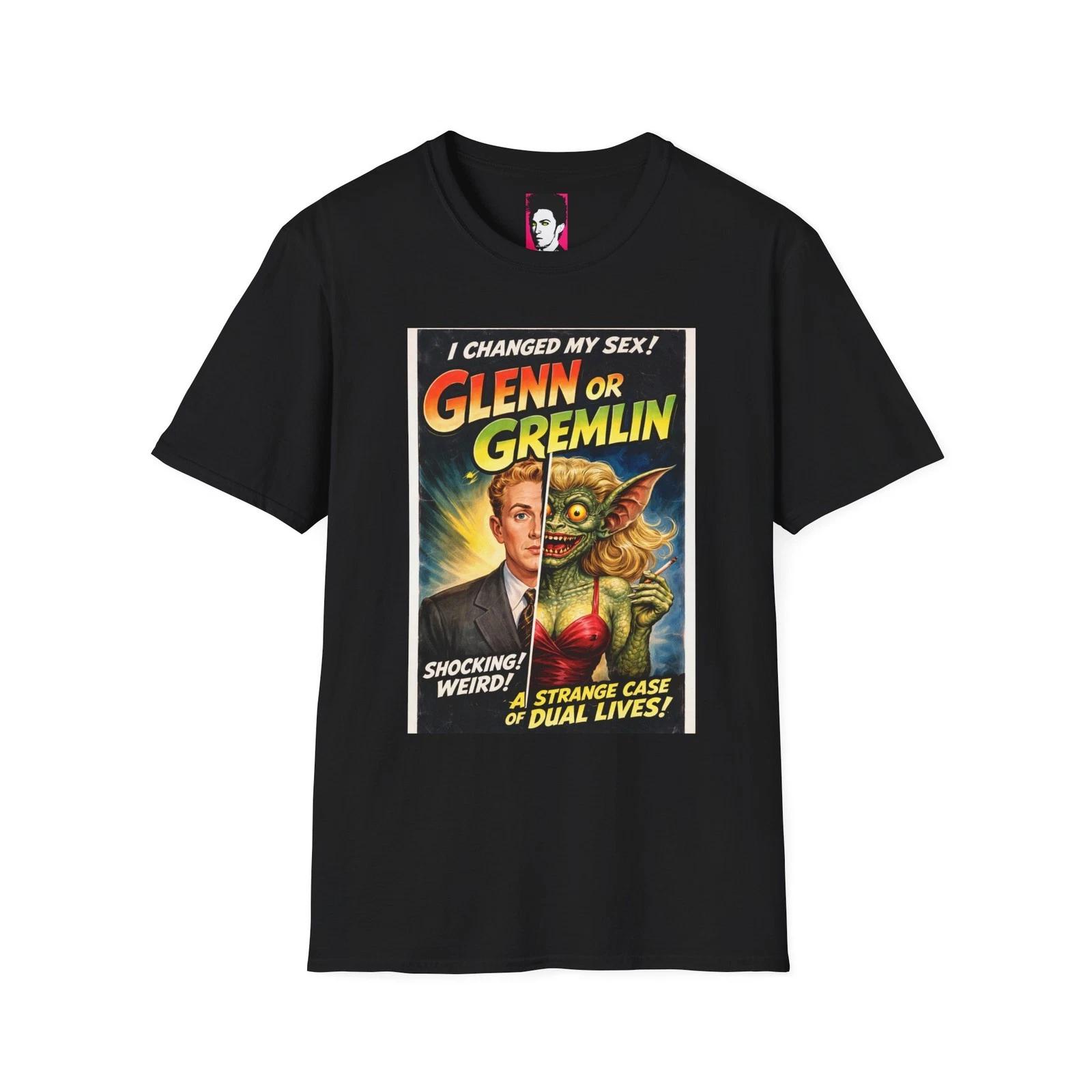 Glenn or Gremlin vintage horror poster T-Shirt | Novatone Records XL