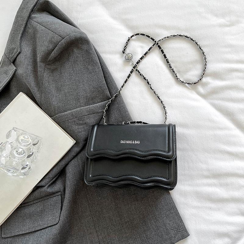 Chain Small Square Bag Spring Design Fashionable And Simple Underarm Shoulder Bag Casual Messenger Women'S Bag