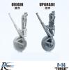 Rokit Studios Grumman Tomcat Landing Gear Wheel Set for Takeoff Position Plastic Model Kit Parts RKS480502T 1/48 F-14A/B/D & Weight-Deforming (for