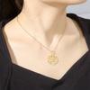 My Shape Palestine Pendant Necklace for Women Men Stainless Steel Arabic Calligraphy Charms Chain Choker Necklaces Jewelry Gifts