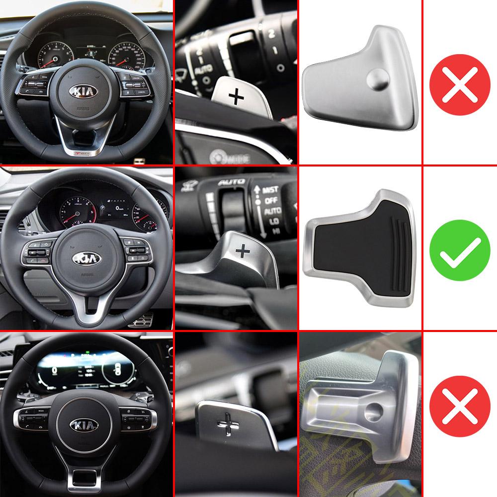 WLCT1 Shifter Paddle For KIA 2016 Sportage QL Cadenza K5 Optima JF SX Turbo 2017 2018 Car Steering Wheel Gear DSG Extension Accessory