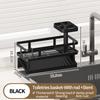 No-Drill Sponge & Brush Holder Rack for Kitchen Sink