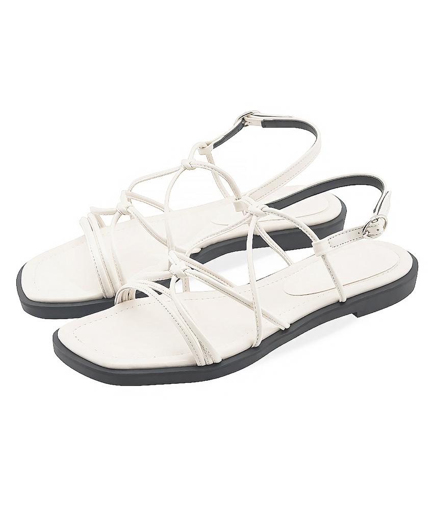 Spur Flutter Strap Sandal -Ss8050 (3Color) 1.5Cm Strap Sandals