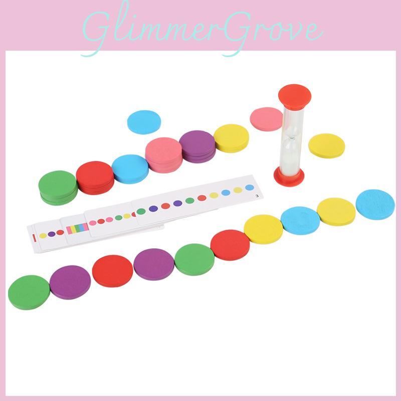 Wooden Shape And Color Recognition Memory Puzzle Toy For Parent Child Learning