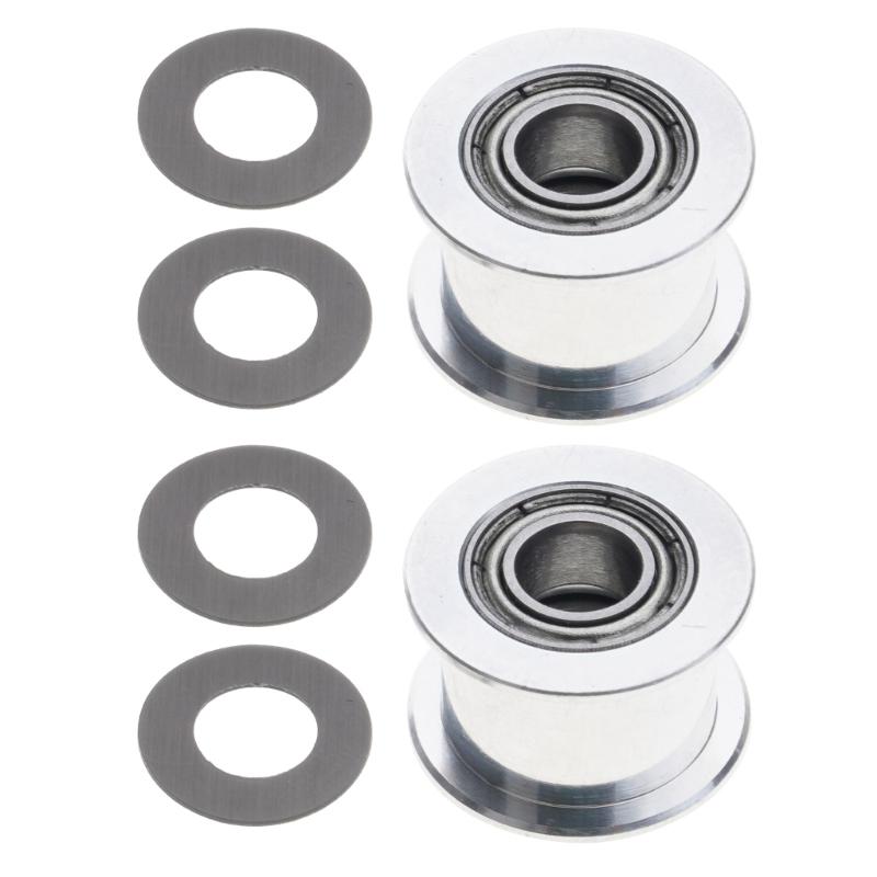 High Speed 3D Printer Idler Pulley with Smooth Belt Idler for X1C/P1P/P1S 3D Printer Enhances Printing Accuracy