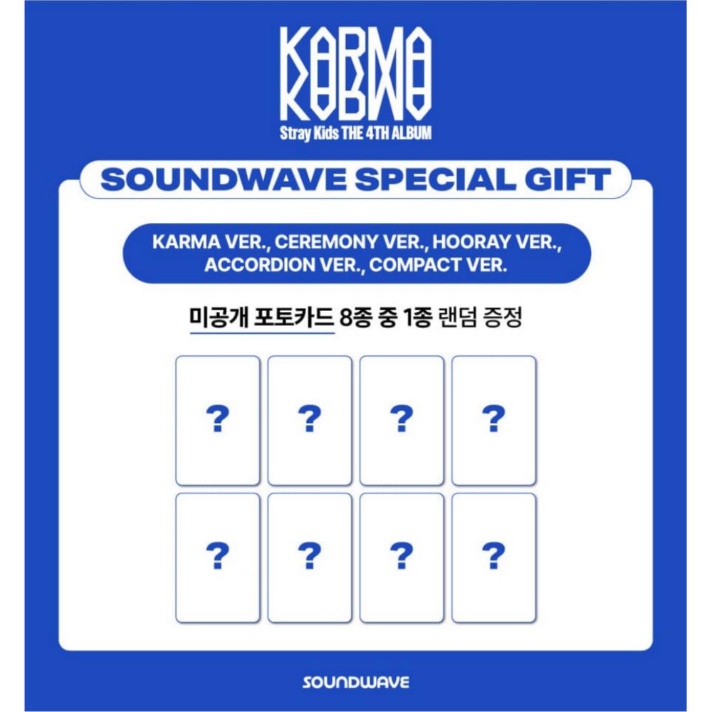Stray Kids DAS 4. ALBUM KARMA NUR POB 8 STÜCK(1SET)