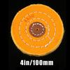Effective Polishing Wheel for Gold Silver Jewelry 4mm Hole Dia 3 8inch
