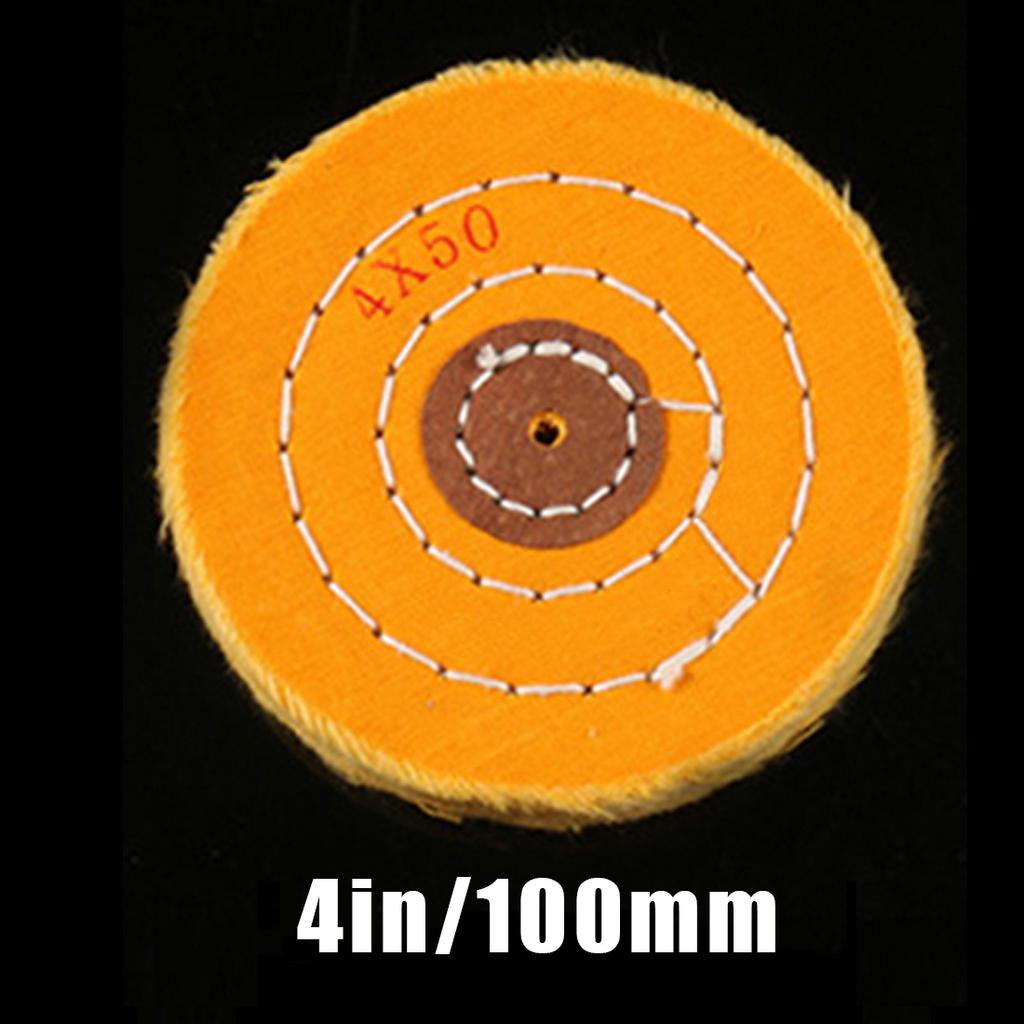 Effective Polishing Wheel for Gold Silver Jewelry 4mm Hole Dia 3 8inch