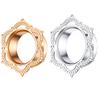 1 Stück Unisex Lotusblume Ohrstöpsel Doppel Flare Gauge Expander Piercing Schmuck