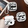 Cool Line Kitty Dog Clear Earphone Cases Cover With Hook Case For Samsung Galaxy Buds 4Pro 2Pro 2 4 Pro Live 3Pro 3 FE