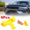 6Pcs For Volvo S60 XC70 V70 Car Side Windshield Molding Decorative Moulding Windshield Trim Par D6H9