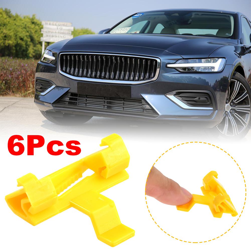6Pcs For Volvo S60 XC70 V70 Car Side Windshield Molding Decorative Moulding Windshield Trim Par D6H9