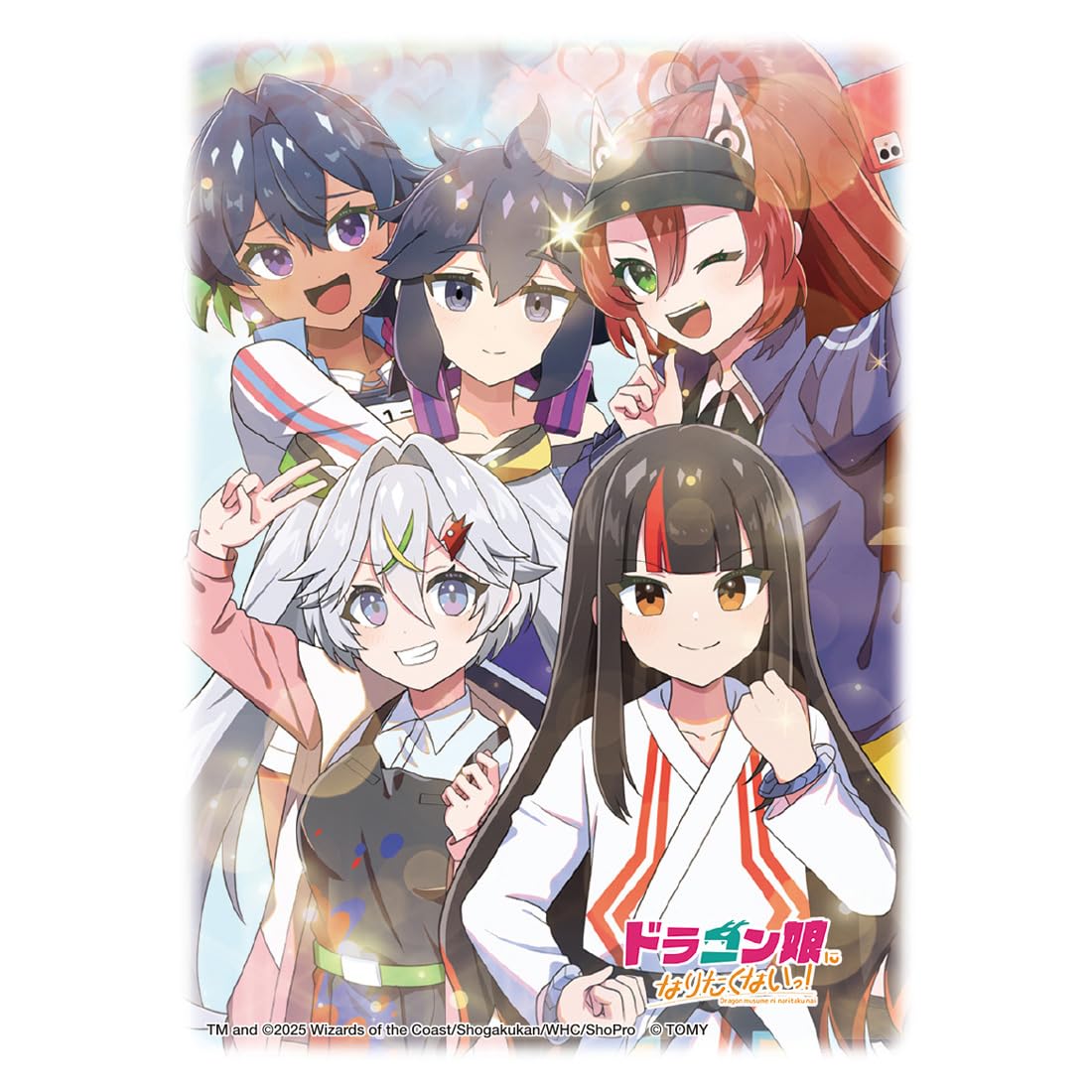 Takara Tomy Duel Masters DX Card Sleeves I Don t Want to Become a Dragon Girl Aoharu Group Ver