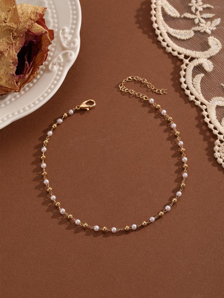 Summer Bohemia Crystal Cubic Zirconia Anklet For Women Girls Ankle Bracelet Leg Chain Beach Party Travel Foot Jewelry
