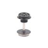 2 Pieces Ho Scale Wheels Upgrade Dc Wheel Set For 1:87 Model Trains Railroad Ho Gauge Wheels For Model Trains Diy Accessory
