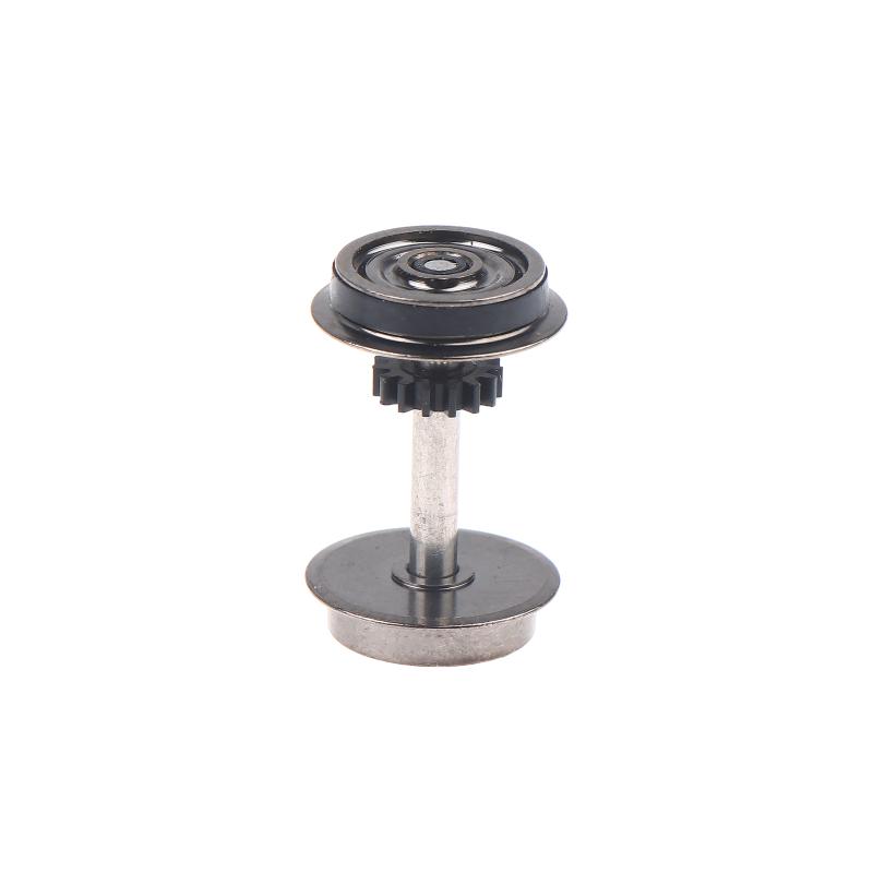 2 Pieces Ho Scale Wheels Upgrade Dc Wheel Set For 1:87 Model Trains Railroad Ho Gauge Wheels For Model Trains Diy Accessory