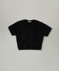 THERYE Alpaca Half Sleeve Knit(Black)