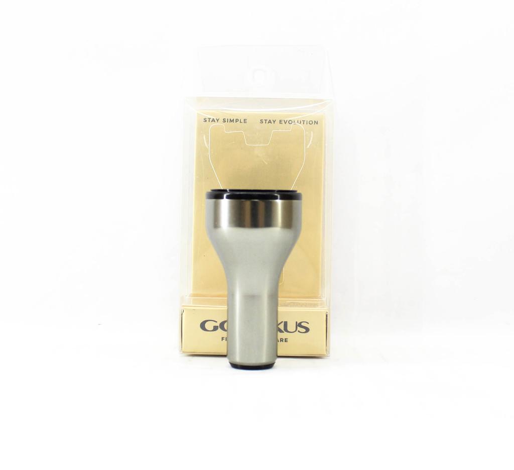 Gomexus A30LTNBK Knob Aluminum Silver 30mm Shimano A , Daiwa S (4466)