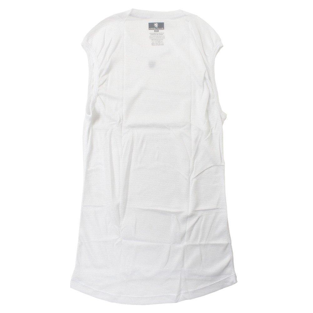 Kapelmuur Sleeveless Mesh Underwear PP100 kpuw011 Japan Size to Japanese size White, L-XL (equivalent L)