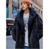 Autumn and Winter New Style Suit Collar Fox Fur Coat Mid-length Style Fur Integrated Men's Thick Warm Coat