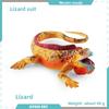 Realistic Reptile Lizard Chameleon Model With Assembleable Chameleon And Gecko Figures For Collectors And Kids