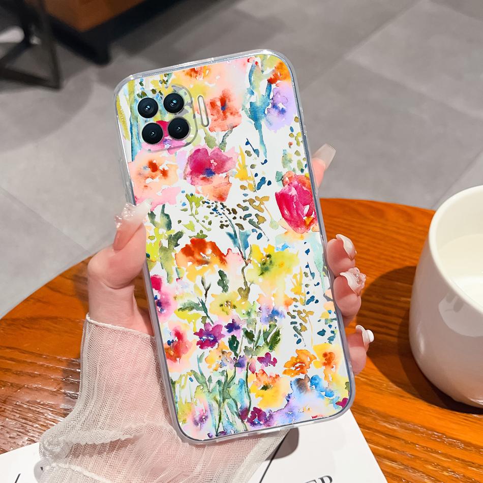 For Oppo A93 A93S A91 Phone Case Unique Style Soft Slim TPU Transparent Silicone Anti Drop Cover For Oppo A 93 A 91 Bumper Shell