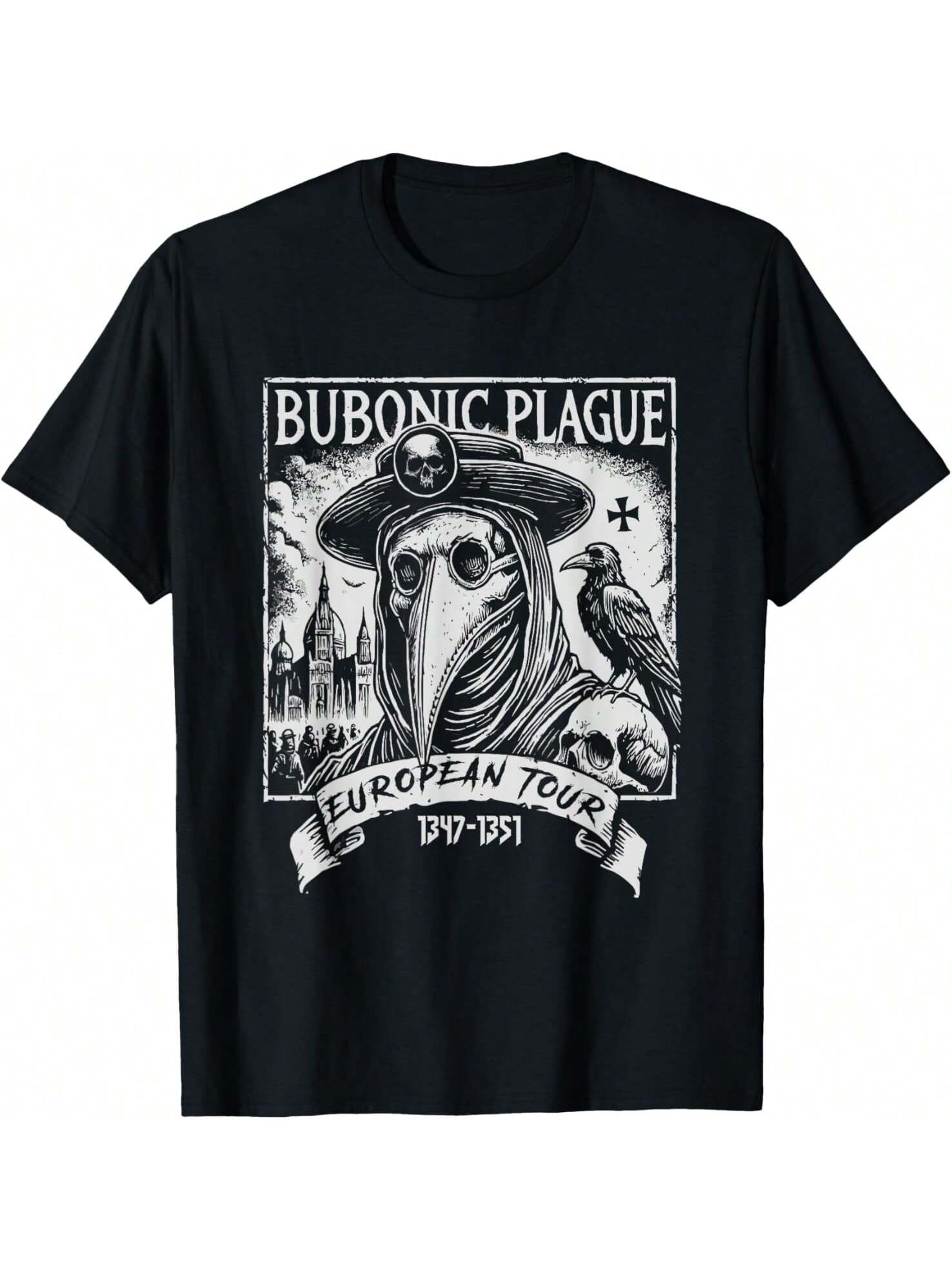 

Black Death Plague Bubonic Plague BLACK DEATH EUROPEAN TOUR T-Shirt XXXXXL