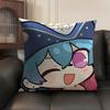 Brant Cute Wuthering Waves Cushion Cover Natural Linen Organic Fabric Double-Sided Printing Sofa Home Decor Gift Pillow Case