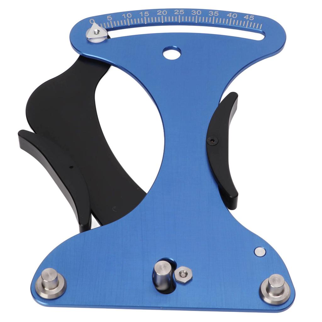 Miernik napięcia szprych Stop aluminium Narzędzie do szprych rowerowych z inkrustowanym plastikowym uchwytem do roweru górskiego